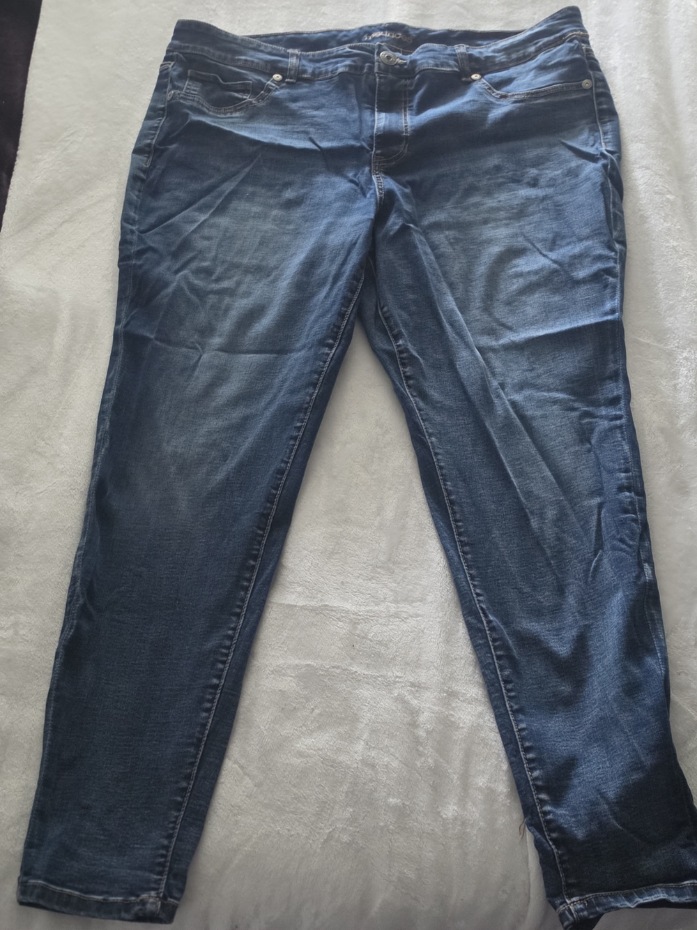 Maurices Women's Skinny Jeans - Dark Blue Wash